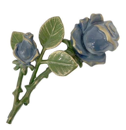 29351 Rose Blå - 14 cm